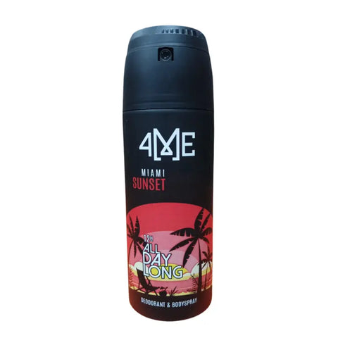 4Me Maimi Sunset 12H All Day Long Body Spray 150ML
