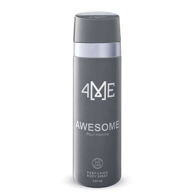 4Me Awesome Men Perfumed Body Spray 120ML
