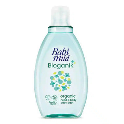 BabiMild Bioganik Organic Head Body Baby Bath 180ML