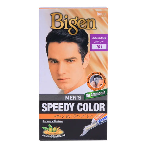 Bigen Natural Black 101 Mens Speedy Color