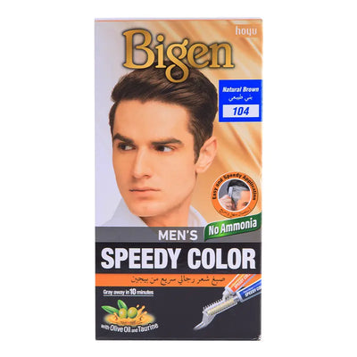 Bigen Natural Brown 104 Mens Speedy Color