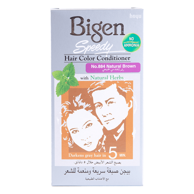 Bigen Speedy Hair Color Conditioner Natural Brown 884