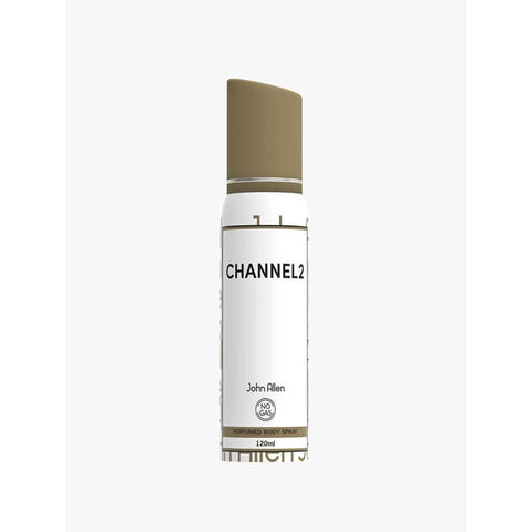 Channel 2 John Allen Perfumed Body Spray 120ml