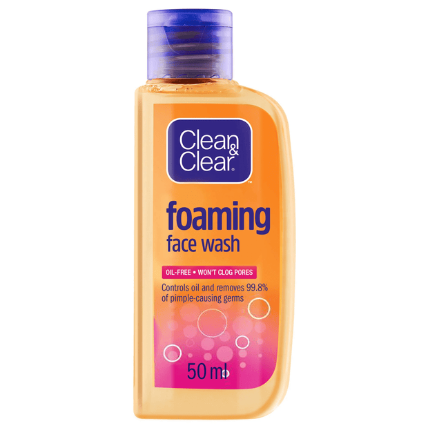 Clean and Clear Foaming Face Wash 50ml