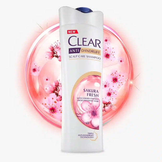 Clear Anti Dandruff Sakura Fresh Shampoo 325ml