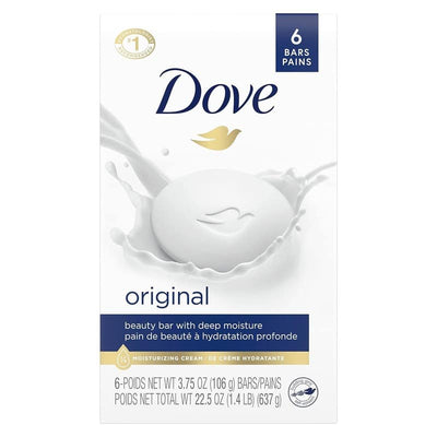 Dove Beauty Bar Original 106Gram Pack Of 6X USA