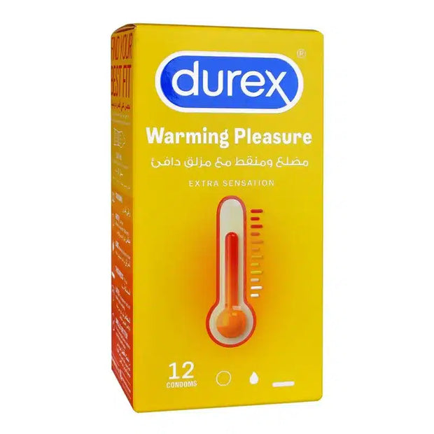 Durex Warming Pleasure Condoms 12 Pack