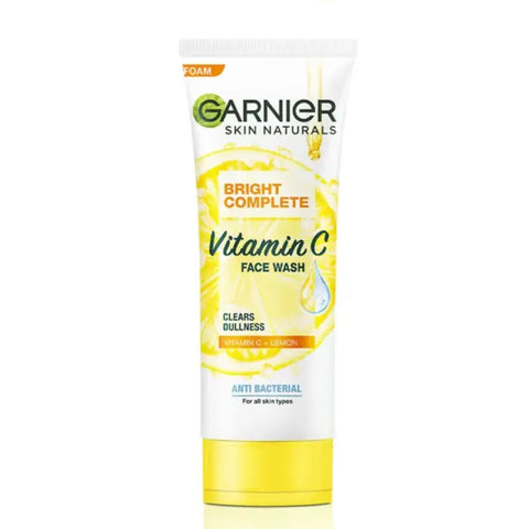 Garnier Bright Complete Vitamin C Face Wash Foam 100ML