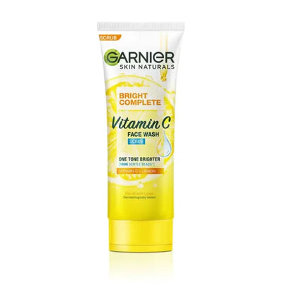 Garnier Bright Complete Vitamin C Face Wash Scrub 100ML