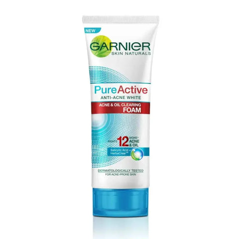 Garnier PureActive Acne and Oil Face Wash Foam 100ML