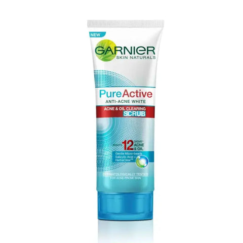 Garnier PureActive Acne and Oil Face Wash Scrub 100ML