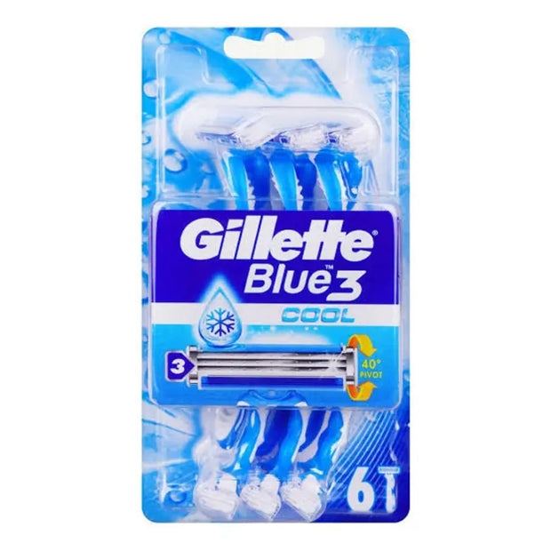 Gillette Blue 3 Cool 6 Razor Bag