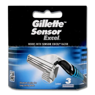 Gillette Sensor Excel Blade pack 3’s