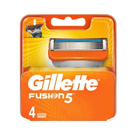 Gillette Shaving Fusion5 Blade Pack Of 4’s