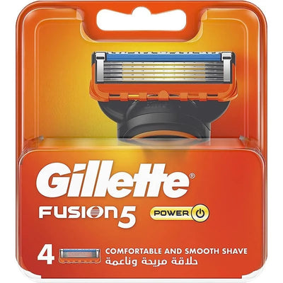 Gillette Shaving Fusion5 Power Blade 4’s