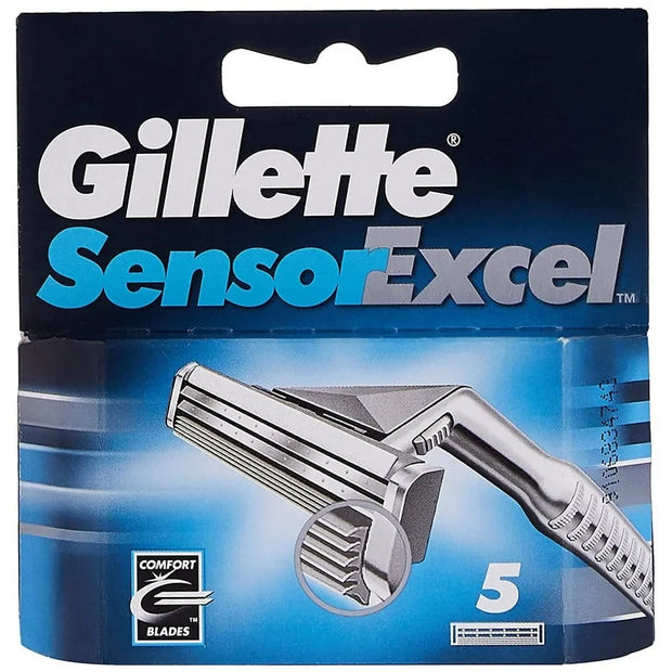 Gillette Shaving Sensor Excel Blade Pack Of 5’s