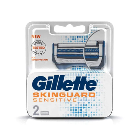 Gillette Shaving Skinguard Sensitive Blade Pack of 2’s