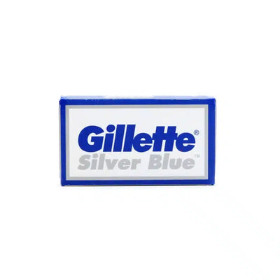 Gillette Silver Blue 5pc Blades box