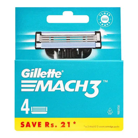 Gillette mach3 Blade Pack 4’s India