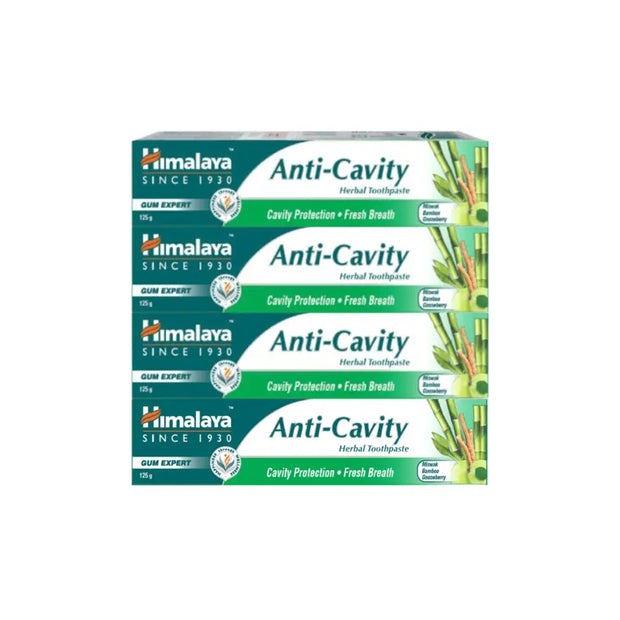 Himalaya Anti Cavity Gum Expert Toot Paste 125Gram Pack Of 4