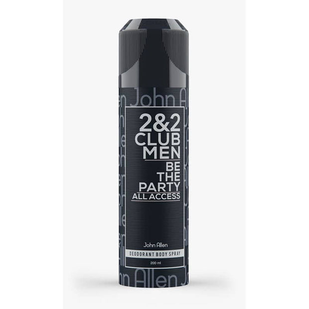 John Allen 2&2 Club Men Deodorant Body Spray 200ml