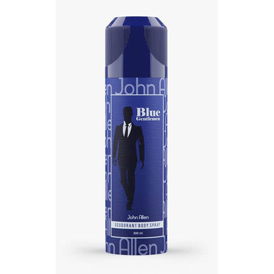 John Allen Blue Gentlemen Deodorant Body Spray 200ml