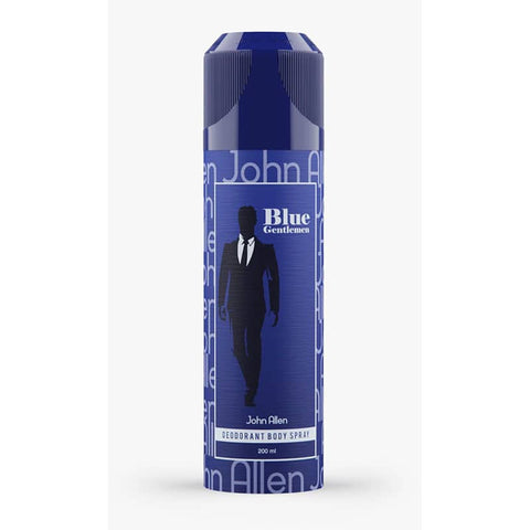 John Allen Blue Gentlemen Deodorant Body Spray 200ml