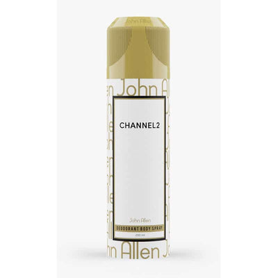 John Allen Channel 2 Deodorant Body Spray 200ml