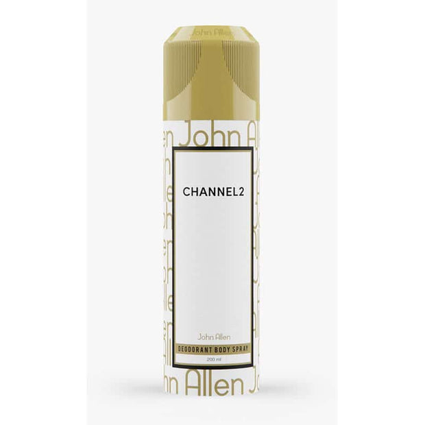 John Allen Channel 2 Deodorant Body Spray 200ml