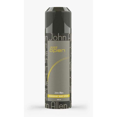 John Allen Just Open Deodorant Body Spray 200ml