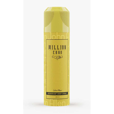 John Allen Million Euro Deodorant Body Spray 200ml