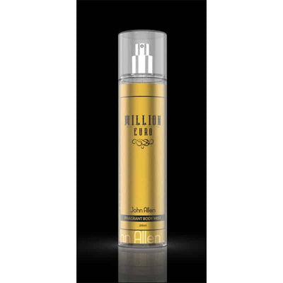 John Allen Million Euro Fragrant Body Mist 200ml