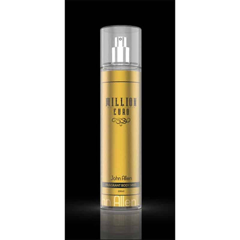 John Allen Million Euro Fragrant Body Mist 200ml