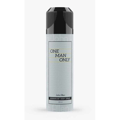 John Allen One Men Only Deodorant Body Spray 200ml