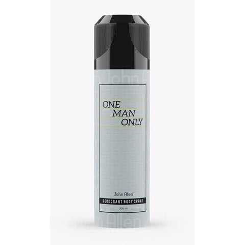 John Allen One Men Only Deodorant Body Spray 200ml