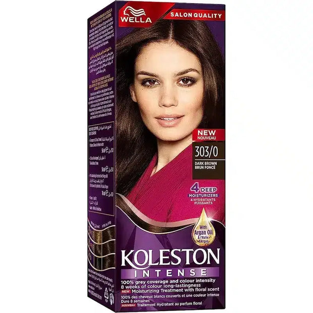 Koleston Intence Wella Hair Color 303 Dark Brown Burn Fonce koleston