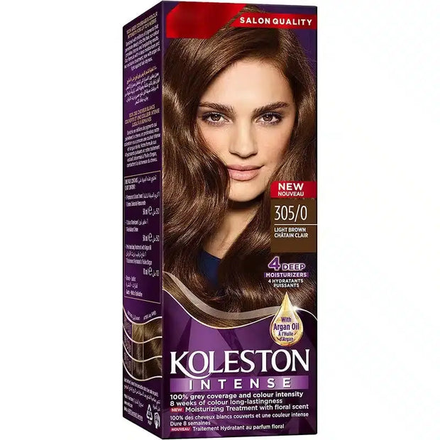 Koleston Intence Wella Hair Color 305 Light Brown Chatain Clair koleston