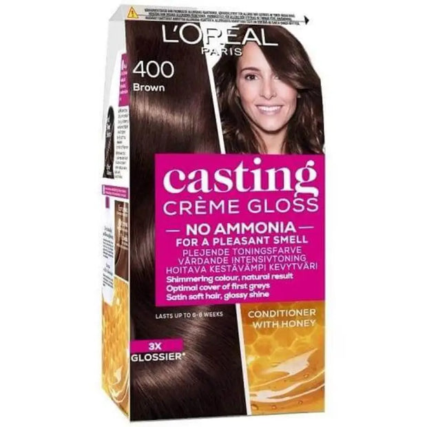 Loreal paris 400 Brown Casting Creme Gloss No Ammonia