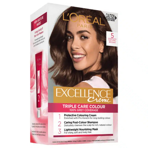 Loreal paris 5 Natural Brown Excellence Creme New