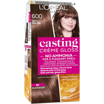 Loreal paris 600 Dark Blonde Casting Creme Gloss No Ammonia