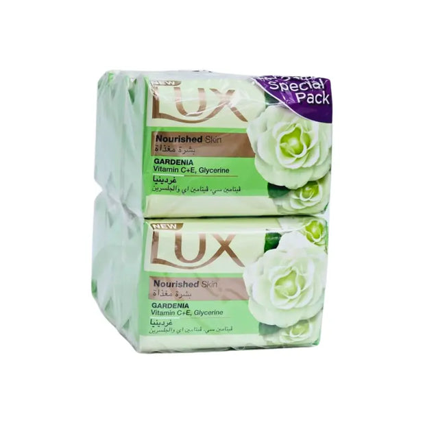 Lux Nourished Skin Gardenia Beauty Bar Soap 170G Pack Of 6