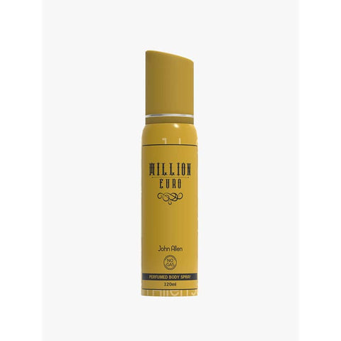 Million Euro John Allen Perfumed Body Spray 120ml