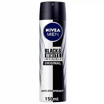 NIVEA Men Black & White Invisible Original Body Spray 150ml