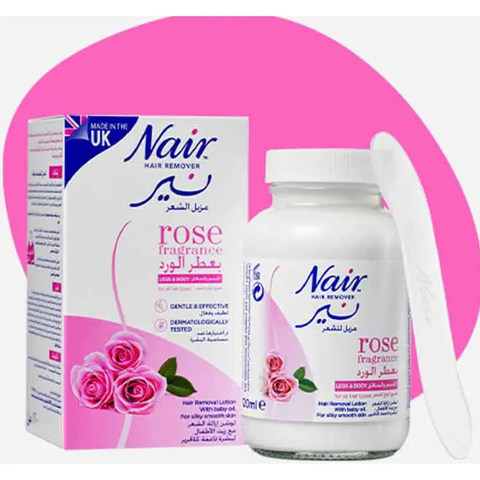 Nair Rose Hair Removal Lotion 120ML