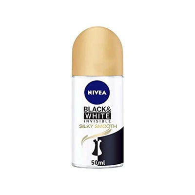 Nivea Black White Invisible Silky Smooth Roll On 50ML