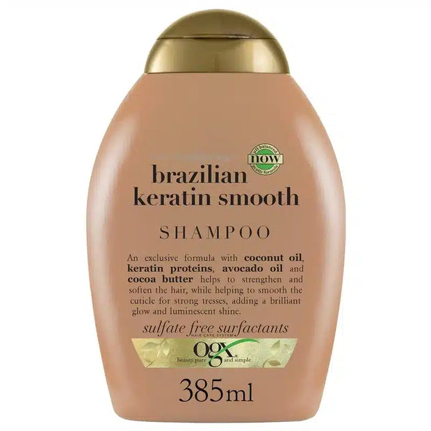 OGX Brazilian Keratin Smooth Shampoo 385Ml