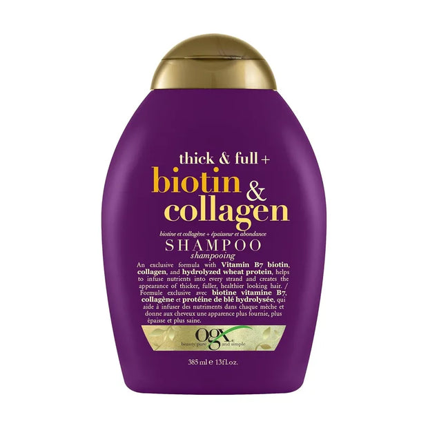 OGX Thick Full Biotin Collagen Shampoo 385Ml