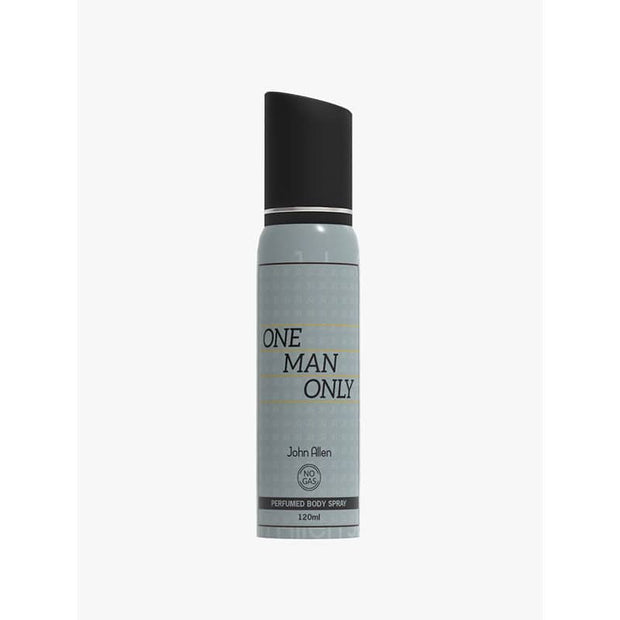 One Men Only John Allen Perfumed Body Spray 120ml