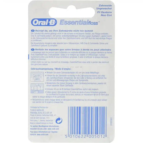 Oral B Essential Dental Floss 50m