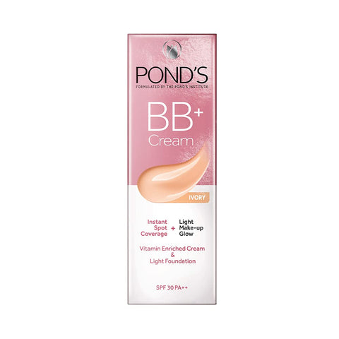 PONDS BB Cream Instant Spot Coverage Light Make-up Glow Ivory 9g